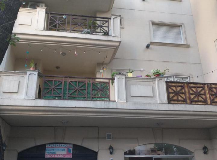 Departamento 1 Ambiente con Exc Vista, Balcón, Parrilla. - Villa Pueyrredon