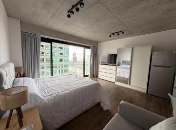 Departamento · 35m² · 1 Ambiente · Studio Amoblado en Alquiler con Opción de Cochera - Quartier del Bajo
