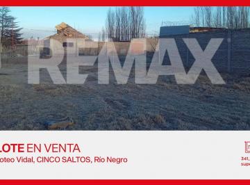 Terreno · 342m² · Lote en Venta Financiado en C. Saltos - Loteo Vidal