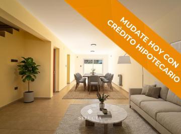Departamento · 125m² · 4 Ambientes · Dúplex Apto Crédito Claros del Bosque - 3 Dorm., Patio y Asador