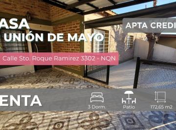 Casa · 134m² · 6 Ambientes · 1 Cochera · Venta Casa 3 Dorm. B° Unión de Mayo Nqn