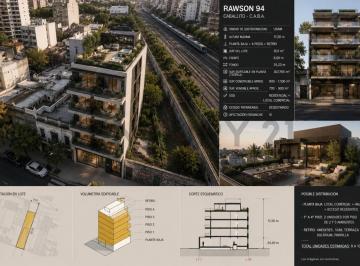 Terreno · 303m² · Terreno Para Desarrollo Inmobiliario | Rawson 94 | Almagro