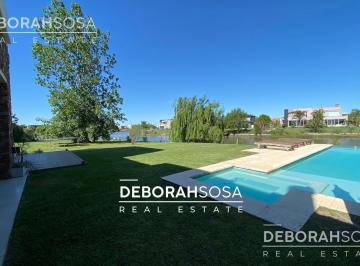 Casa · 300m² · 6 Ambientes · 2 Cocheras · Casa en Venta 6 Ambientes Al Agua - El Cantón Escobar Zona Norte