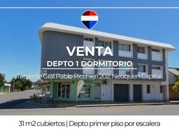 Departamento · 31m² · 2 Ambientes · Depto 1 Dormitorio en Venta | Neuquen Capital