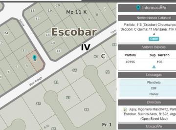 Terreno · 195m² · Venta Terreno en Machwitz Barrio Las Glorias
