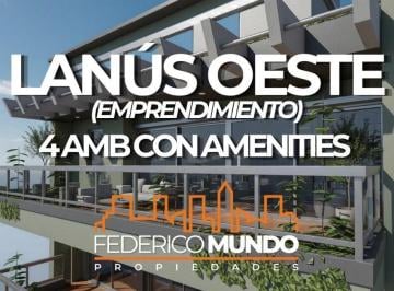 Departamento · 106m² · 4 Ambientes · Departamento 4 Ambientes en Venta en Pozo en Lanus Oeste