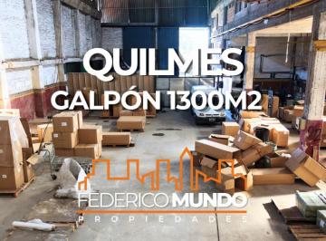 Bodega-Galpón · 1200m² · Galpon con Oficinas Quilmes en Venta