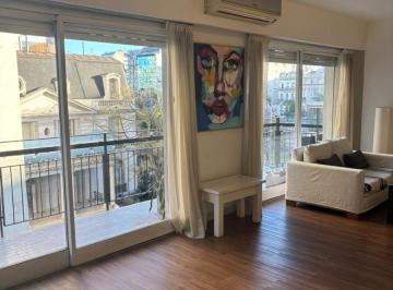 Departamento en Alquiler de 4 ambientes · Alquiler en Juncal y Carlos Pellegrini Muy Lindo 3 Dorm con Balcón y Cochera Espacio