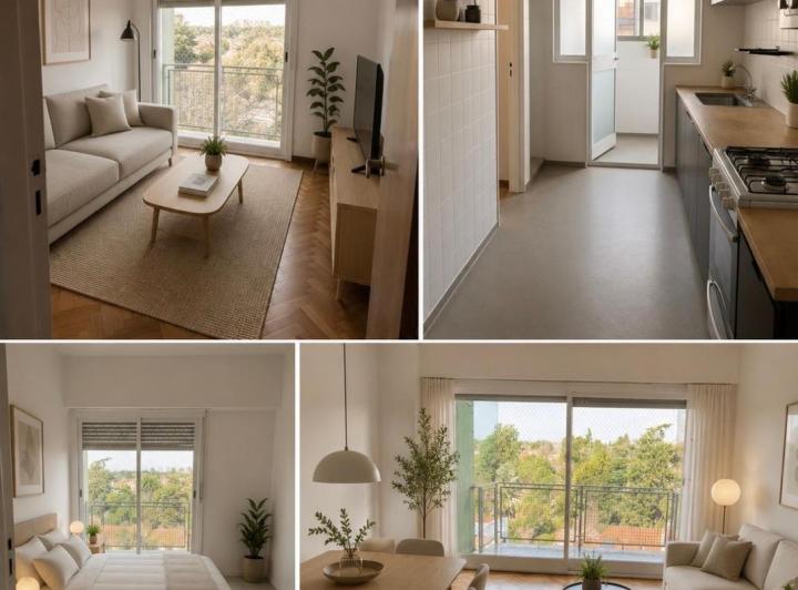 Departamento · 4 Ambientes · 1 Cochera