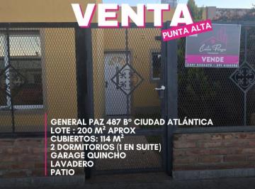 Casa de 1 ambiente, Coronel Rosales · General Paz 487 Punta Alta Venta Casa