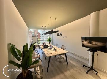 Oficina comercial · 30m² · 1 Ambiente · Alquiler Oficina Premium en Las Cañitas - Seguridad 24hs - Luminosa - Tranquila - Vista Abierta