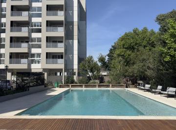 Departamento · 38m² · 2 Ambientes · 1 Cochera · Altos Las Casuarinas - Dpto en Alquiler - Loma Verde - Condominio - 2 Ambientes - Pileta - Planta Baja - Jardin.