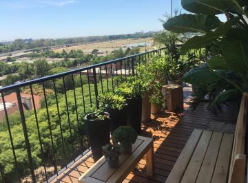 Departamento · 172m² · 4 Ambientes · 2 Cocheras · ¡Alquiler Piso Alto Al Frente, Vista Al Hipódromo y Al Río, con 200 m² y Cochera Fija!