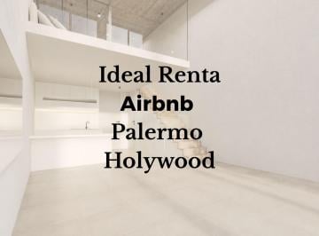 Departamento · 35m² · 1 Ambiente · Monoambiente Ideal Airbnb Palermo Hollywood Caba