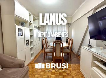Departamento · 59m² · 3 Ambientes · Departamento en Venta en Lanùs Oeste - 3 Ambientes - Apto Crédito