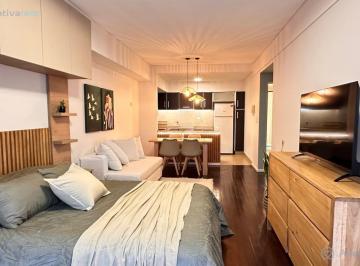 Departamento · 35m² · 1 Ambiente · Departamento en Alquiler con Piscina, Gym, Sum y Seguridad por Totem