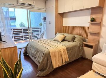 Departamento · 35m² · 1 Ambiente · Departamento en Alquiler con Piscina, Gym, Sum y Seguridad por Totem