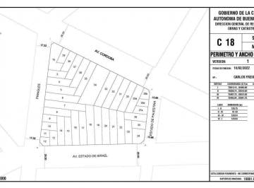 Terreno · 183m² · Lote en Venta - Villa Crespo