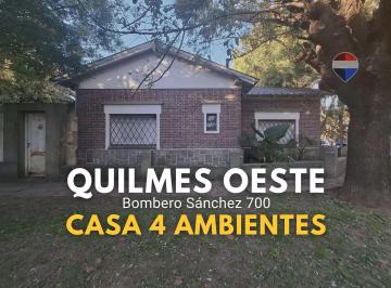 Casa · 90m² · 4 Ambientes · 1 Cochera · Venta Casa 4 Ambientes Quilmes Oeste