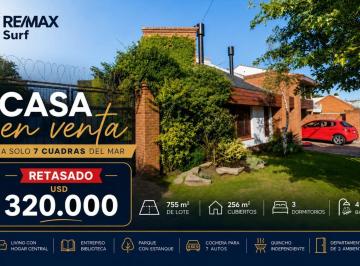 Casa · 256m² · 5 Ambientes · 2 Cocheras · Retasado B° Constitucion Importante Propiedad