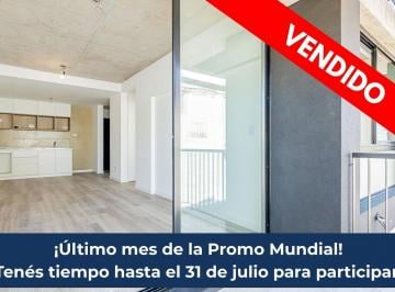 Departamento · 53m² · 2 Ambientes · Departamento - Venta - Villa Crespo - 2 Ambientes - Balcon - a Estrenar
