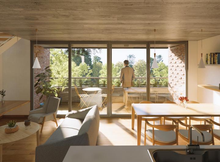 Departamento · 75m² · 3 Ambientes · 1 Cochera