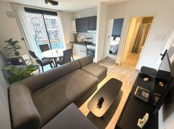 Departamento · 46m² · 2 Ambientes · Departamento un Dormitorio Amoblado con Balcón - San Lorenzo 2800