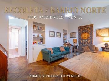 Departamento · 43m² · 2 Ambientes · Departamento Venta 2 Ambientes Recoleta