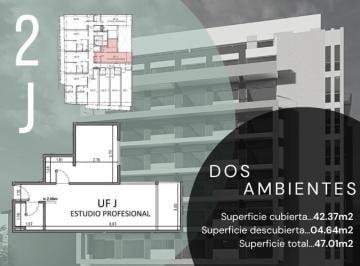 Departamento · 42m² · 2 Ambientes · Departamento en Floresta
