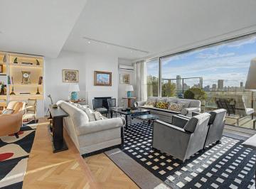 Departamento · 430m² · 7 Ambientes · 2 Cocheras · Duplex en Alquiler, Frente Al Jardin Japones, en Palermo