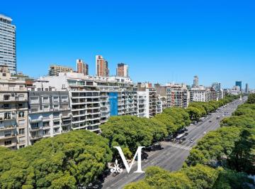 Departamento · 270m² · 7 Ambientes · 2 Cocheras · Increible Semipiso en Esquina Av del Libertador y Salguero, Balcón Aterrazado, 7 Amb. 2coch. Seg24 H
