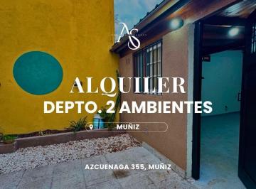 Departamento · 42m² · 2 Ambientes · Departamento - Muñiz