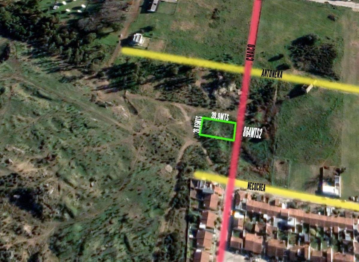 Terreno en venta 864m² en Calle Chaco, Centro