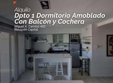 Departamento · 48m² · 2 Ambientes · 1 Cochera · Alquiler Depto. Gerencial "Amoblado" C/cochera