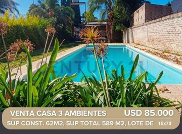 Casa · 62m² · 3 Ambientes · 2 Cocheras · Casa en Venta Tristán Suarez
