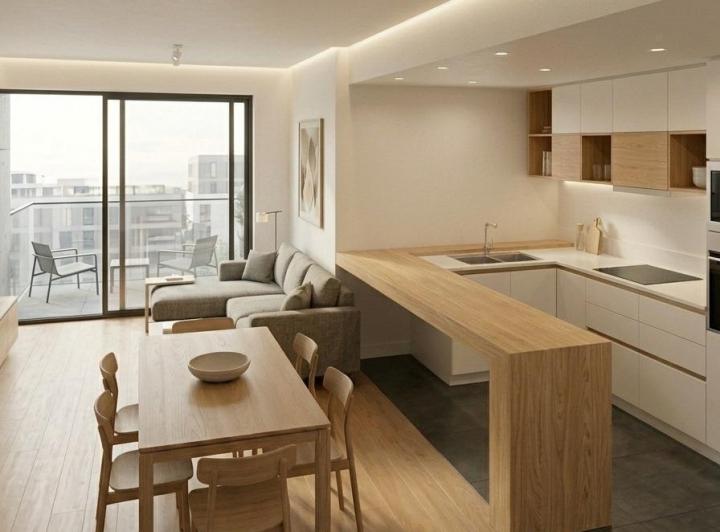 Departamento · 80m² · 3 Ambientes · 1 Cochera