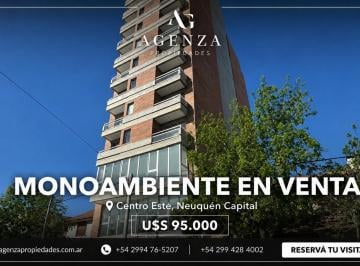 Departamento · 30m² · 1 Ambiente · Venta Monoambiente Centro Este, Neuquén