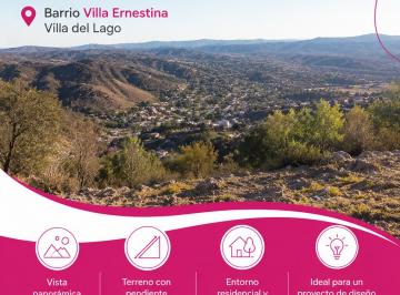 Terreno , Villa Carlos Paz · Ventaterreno con Vista Panorámoica Bª - Vª del Lago en Venta – Vª Carlos Paz