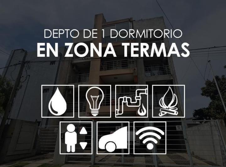 Departamento · 40m² · 2 Ambientes · 1 Cochera