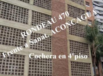Garage · 15m² · Cochera Frente a Sanatorio Aconcagua - Rondeau 470 - Nva Cba