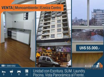 Departamento de 1 ambiente, Ezeiza · Venta Monoambiente Ezeiza Centro