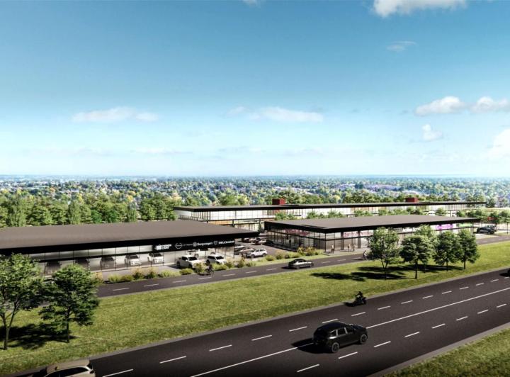 Desarrollo vertical · Senderos Distrito Comercial