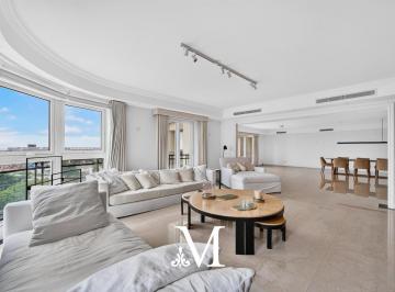 Departamento · 298m² · 4 Ambientes · 2 Cocheras · Chateau Libertador Departamento en Venta Esquinero Piso Alto Vista Al Rio y Panorámico a Ciudad