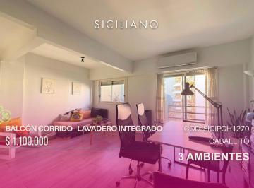 Departamento · 62m² · 3 Ambientes · Departamento en Caballito