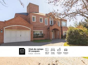 Casa · 335m² · 7 Ambientes · 7 Cocheras · Casa en Venta en El Lauquen, Canning, San Vicente.