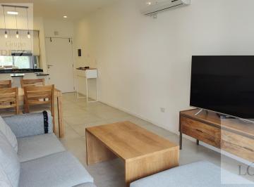 Departamento · 50m² · 2 Ambientes · Alquiler Departamento 2 Ambientes Amoblado Puerto de Olivos con Vista Al Rio