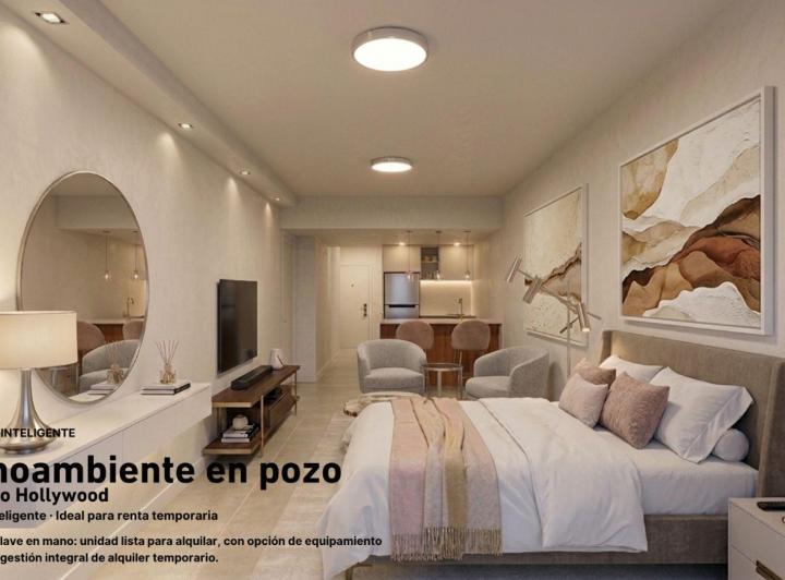 Venta Monoambiente Pozo Palermo Hollywood More III
