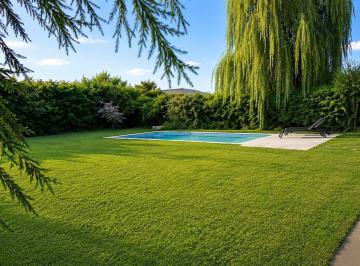 Casa · 370m² · 5 Dormitorios · 6 Cocheras · Venta | Casa | Barrio Privado | Santa Teresa | Tigre | Pileta | 5 Dorm. | Jardin