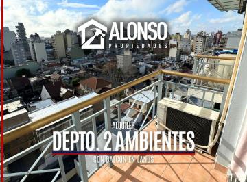 Departamento · 50m² · 2 Ambientes · Alquiler - Departamento 2 Ambientes con Balcón - Lanús