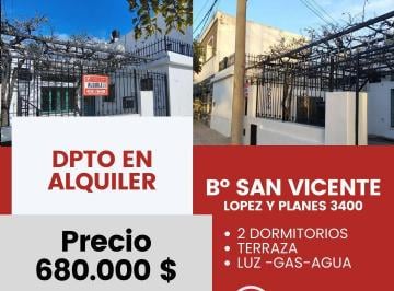 Foto · Alquilo Dpto. en San Vicente 2 Dorm.